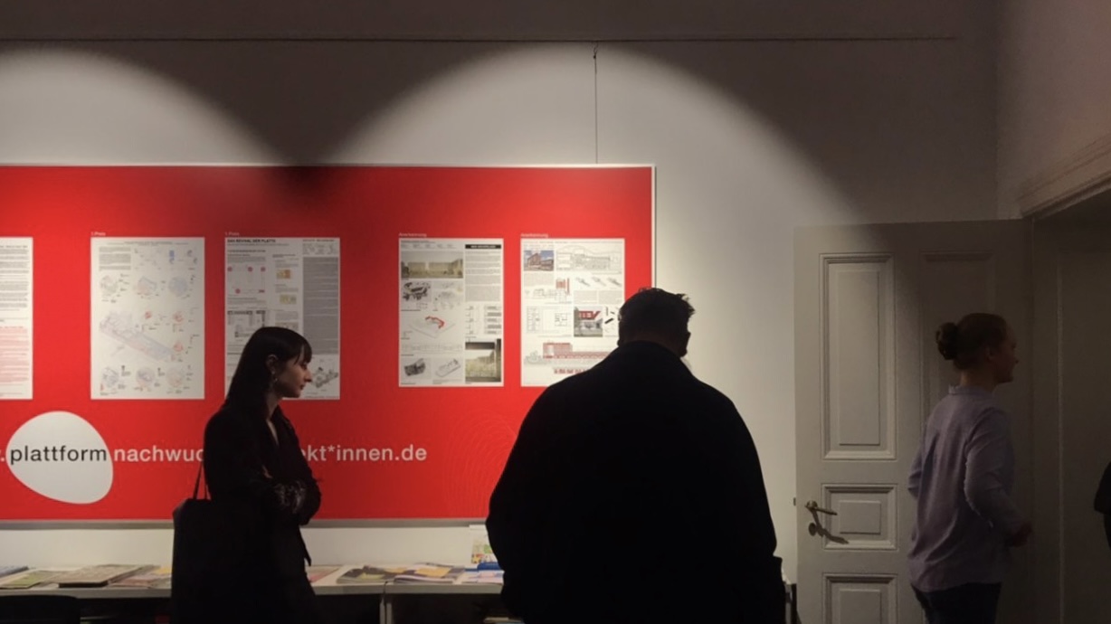 New Archipelago presented at the Plattformnachwuchsarchitekten in Berlin